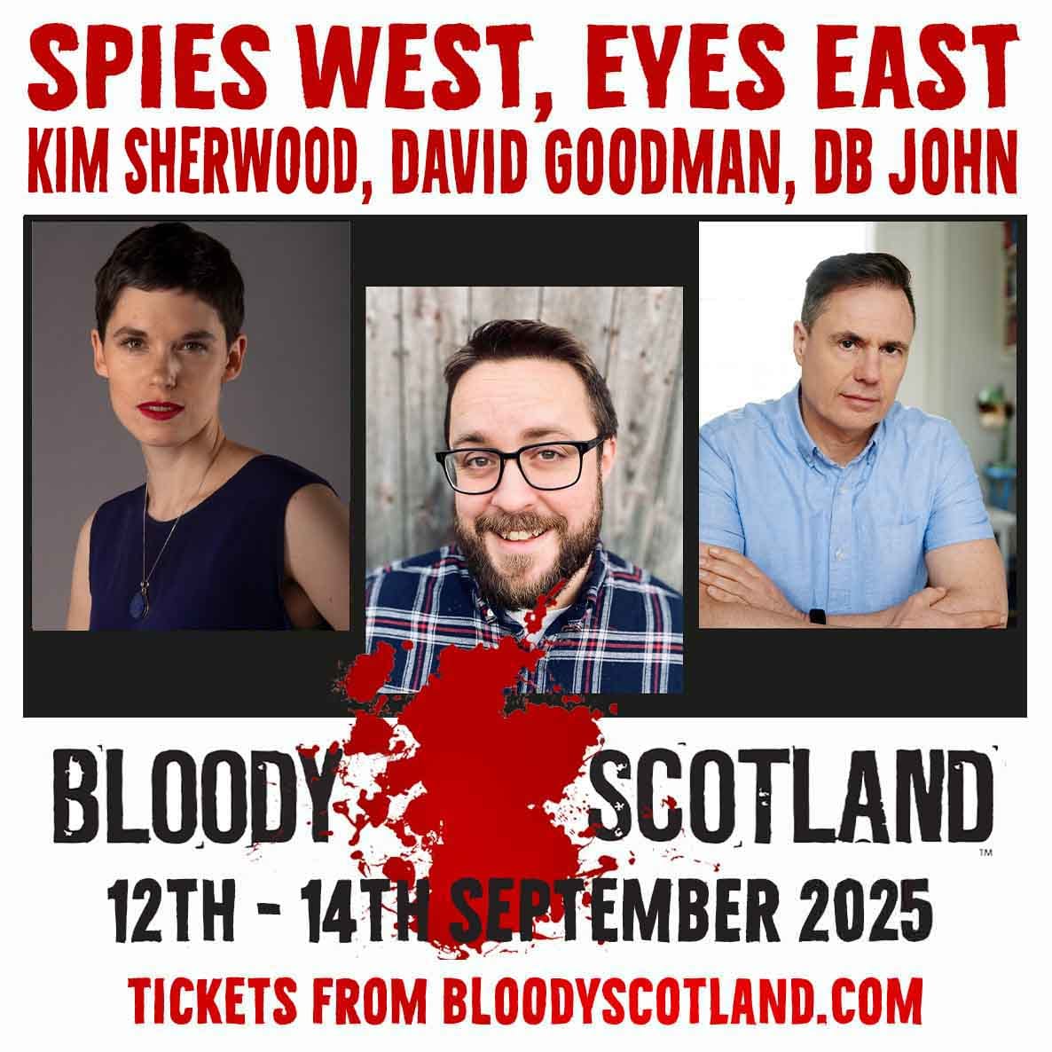 A promo image for my panel with the above-named authors.