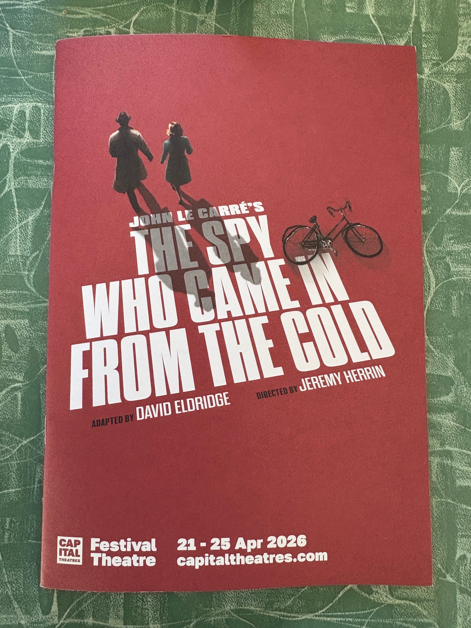 The programme for The Spy Who Came In From The Cold
