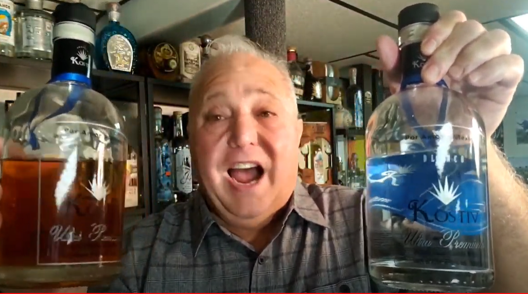 Lou Agave of Long Island Lou Tequila- Kostiv Blanco & Anejo. An Inexpensive blanco & Wine barrel Añejo.