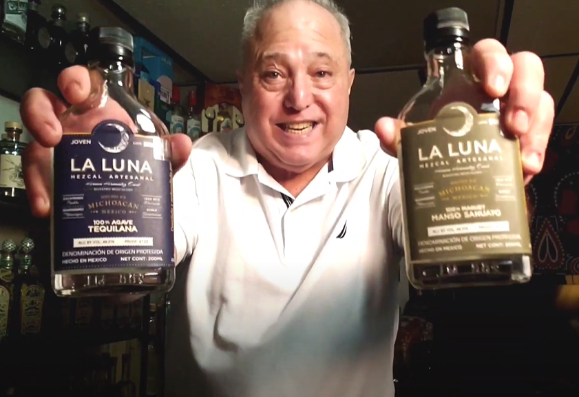 Lou Agave of Long Island Lou Tequila - La Luna Blue Weber Tequilana Mezcal & Manso Sahuayo Mezcal- Oh Baby