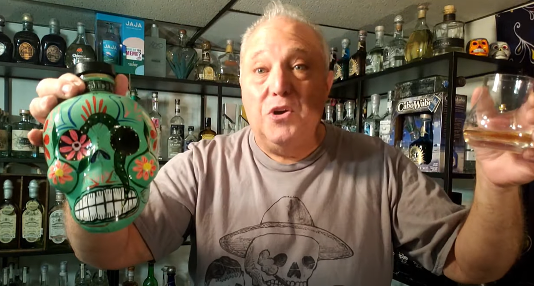 Lou Agave of Long Island Lou Tequila - Sangre de Vida Mezcal Reposado - A Soft & Tasty Skull Treat