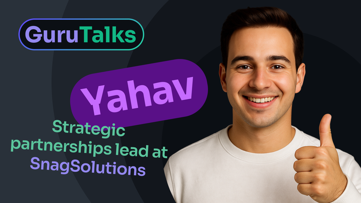 Guru Talks - From Discord Roles to Million-Dollar Campaigns: How Snag Solutions is Revolutionizing Web3 Community Building