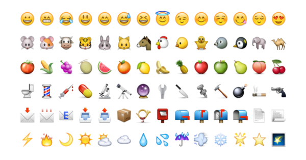 이메일 제목에 감정☺️을 입히다, 이모지(Emoji)