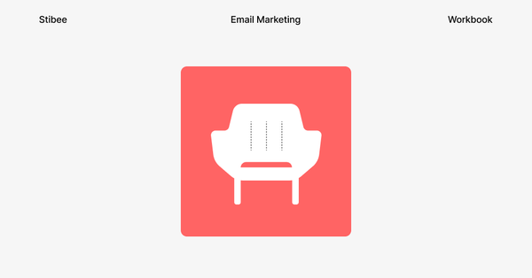 가구 브랜드를 위한 웰컴 이메일 사례