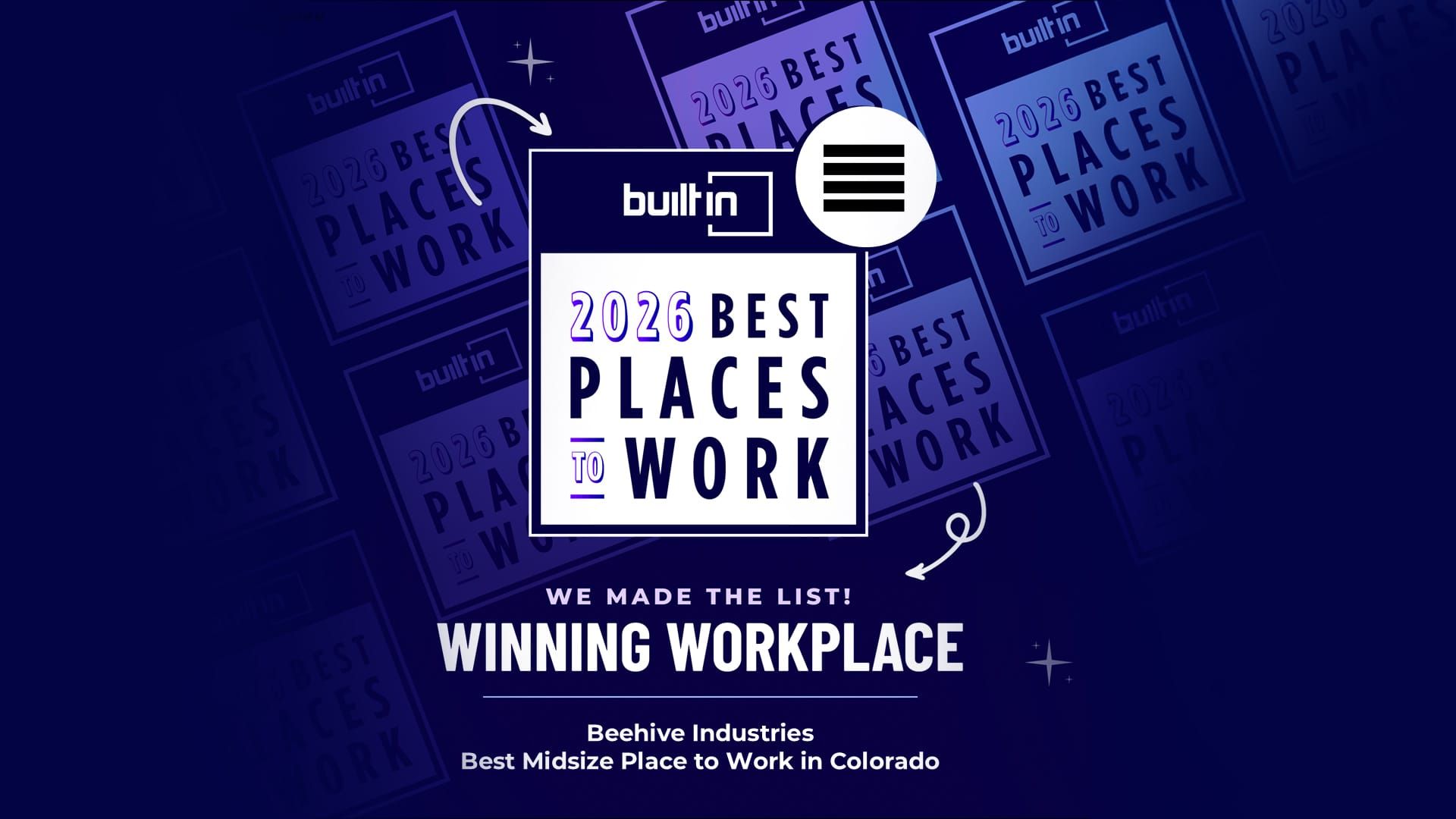Beehive Industries Named a 2026 Best Midsize Place to Work in Colorado by Built In