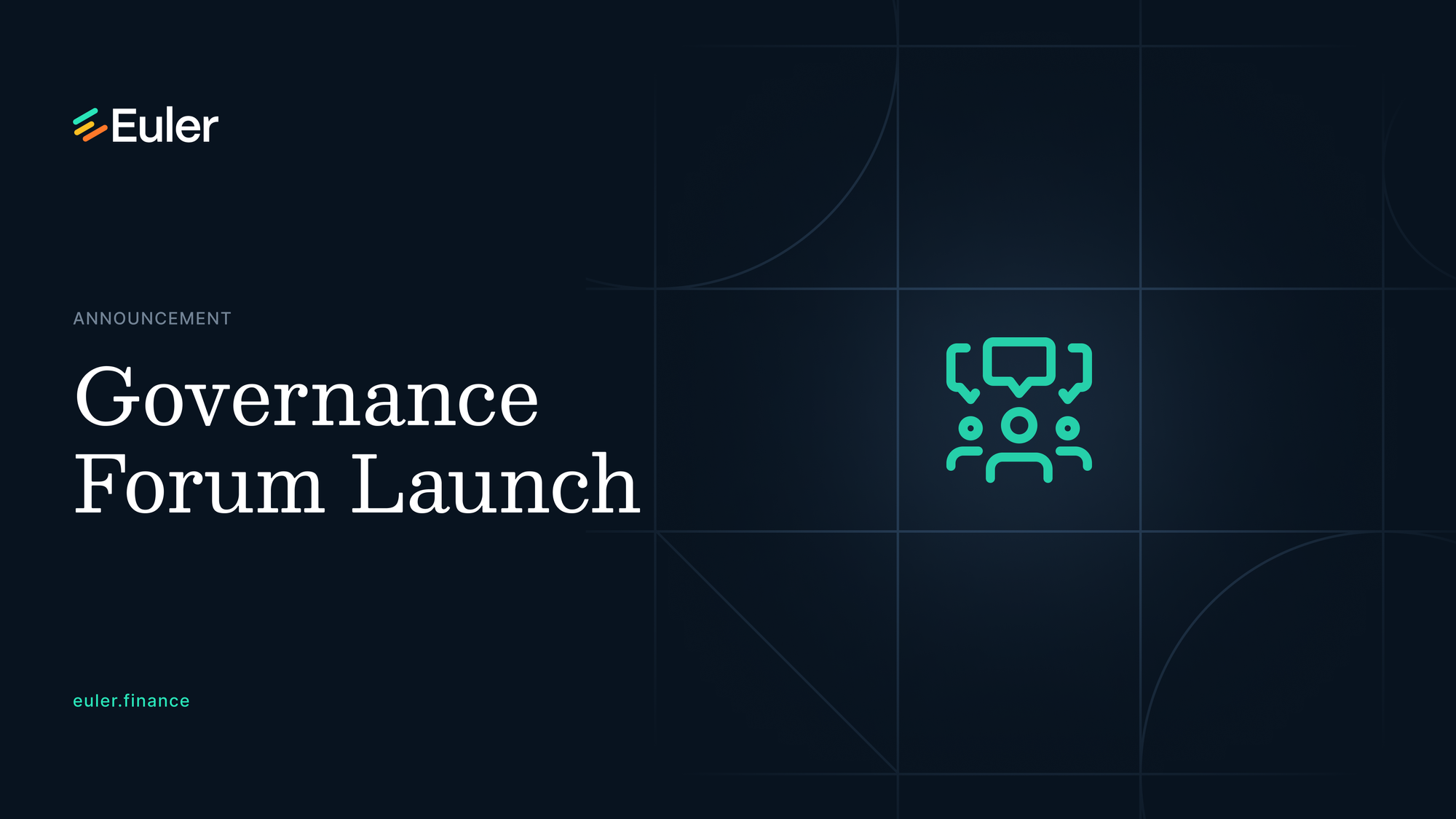 Announcing Euler Governance Forum