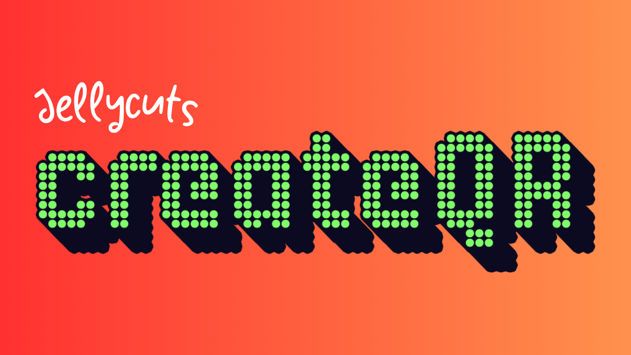 How to Create a Simple QR Code Generator in Jellycuts with Just 3 Lines of Code