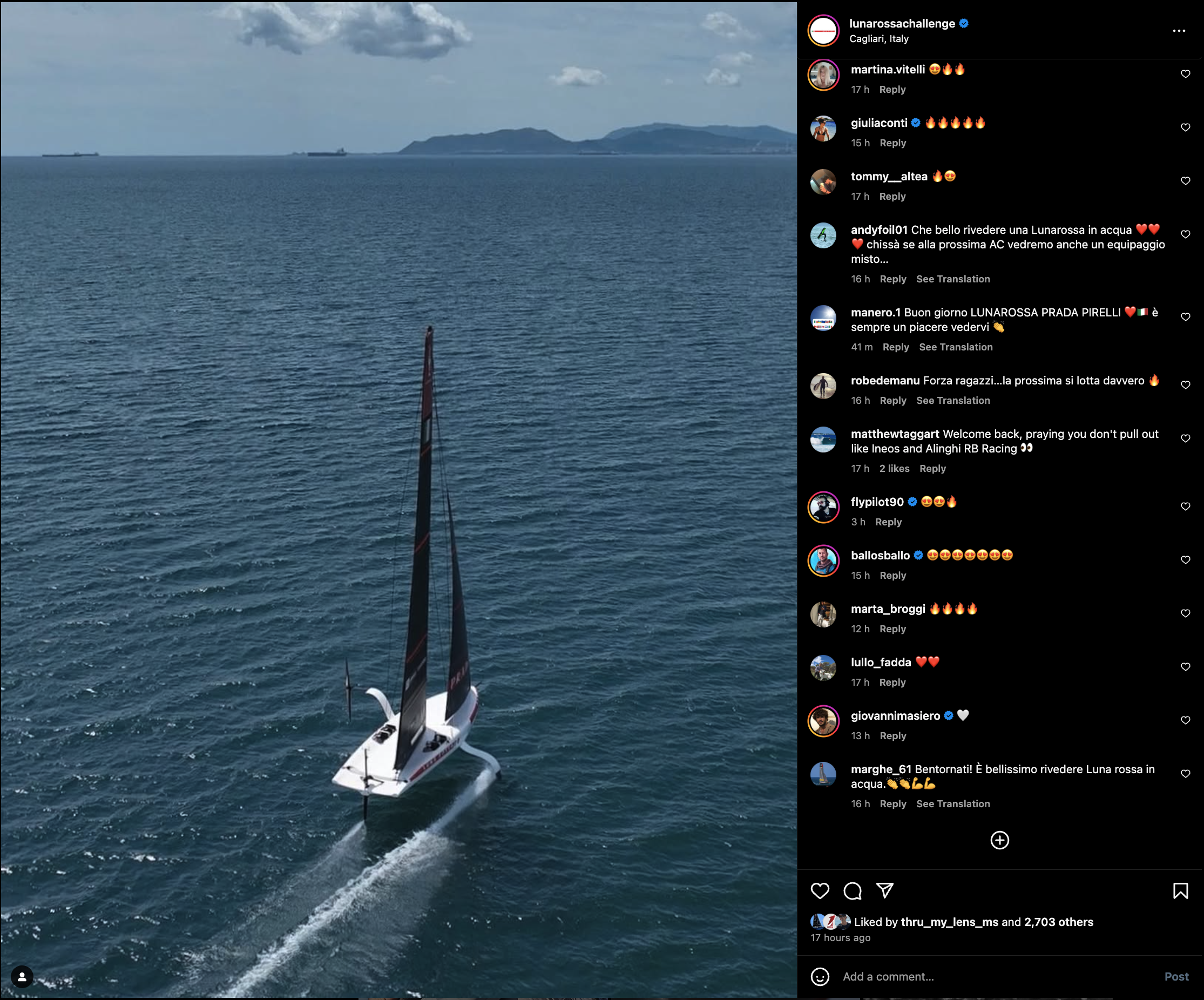First Green Shoots For The 38th America's Cup?