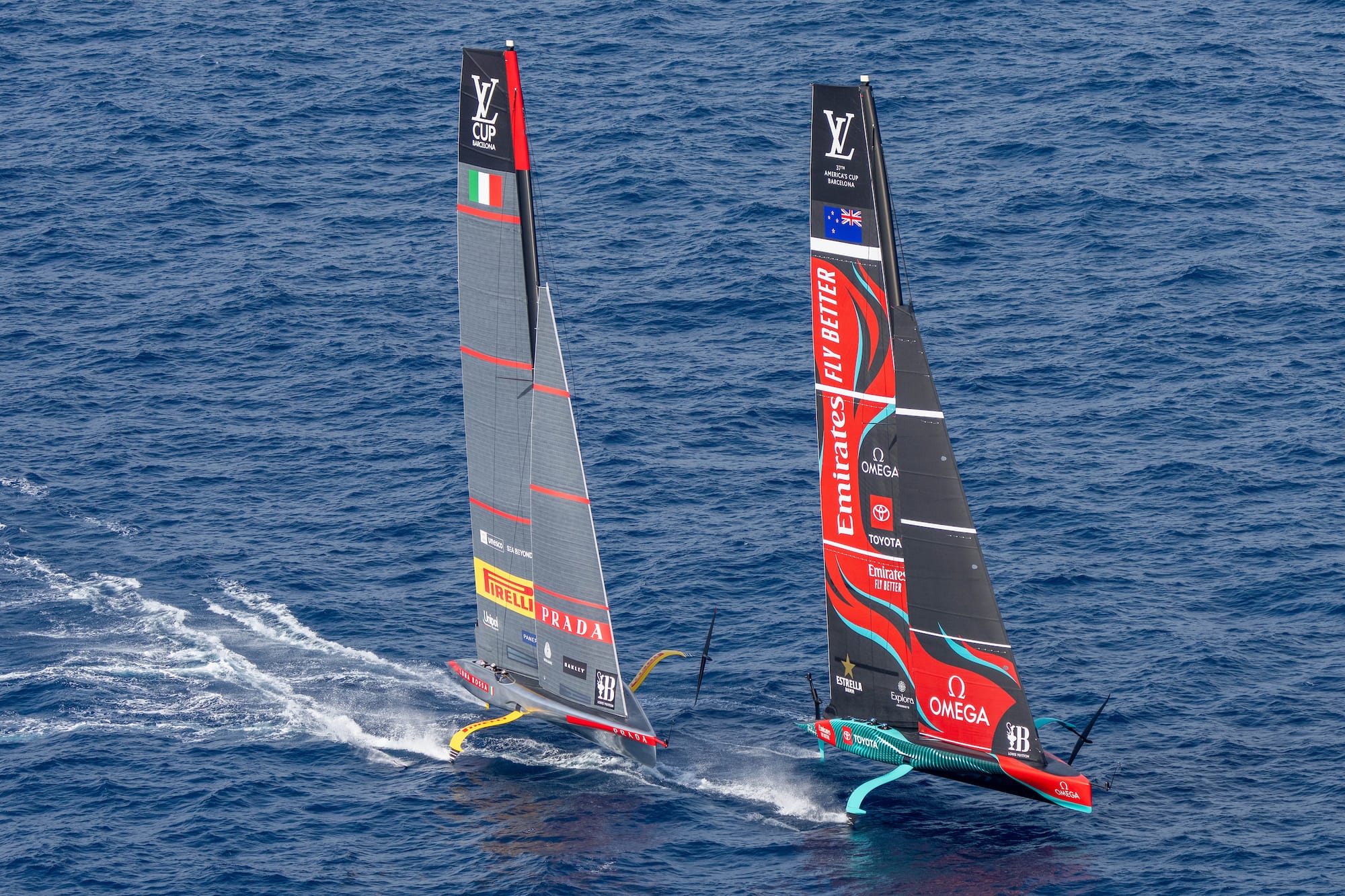 Kiwis and Italians on track to be first to launch AC75s