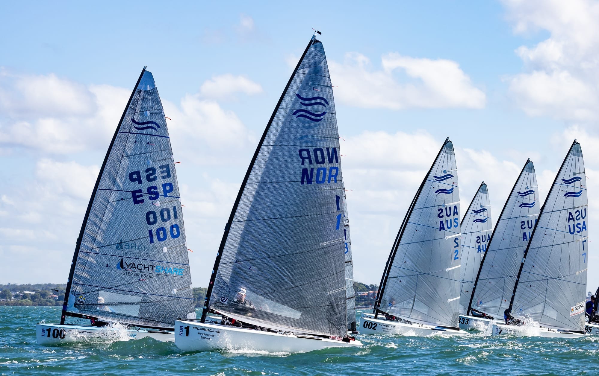 Conditions change and points tighten on penultimate day at Finn Gold Cup