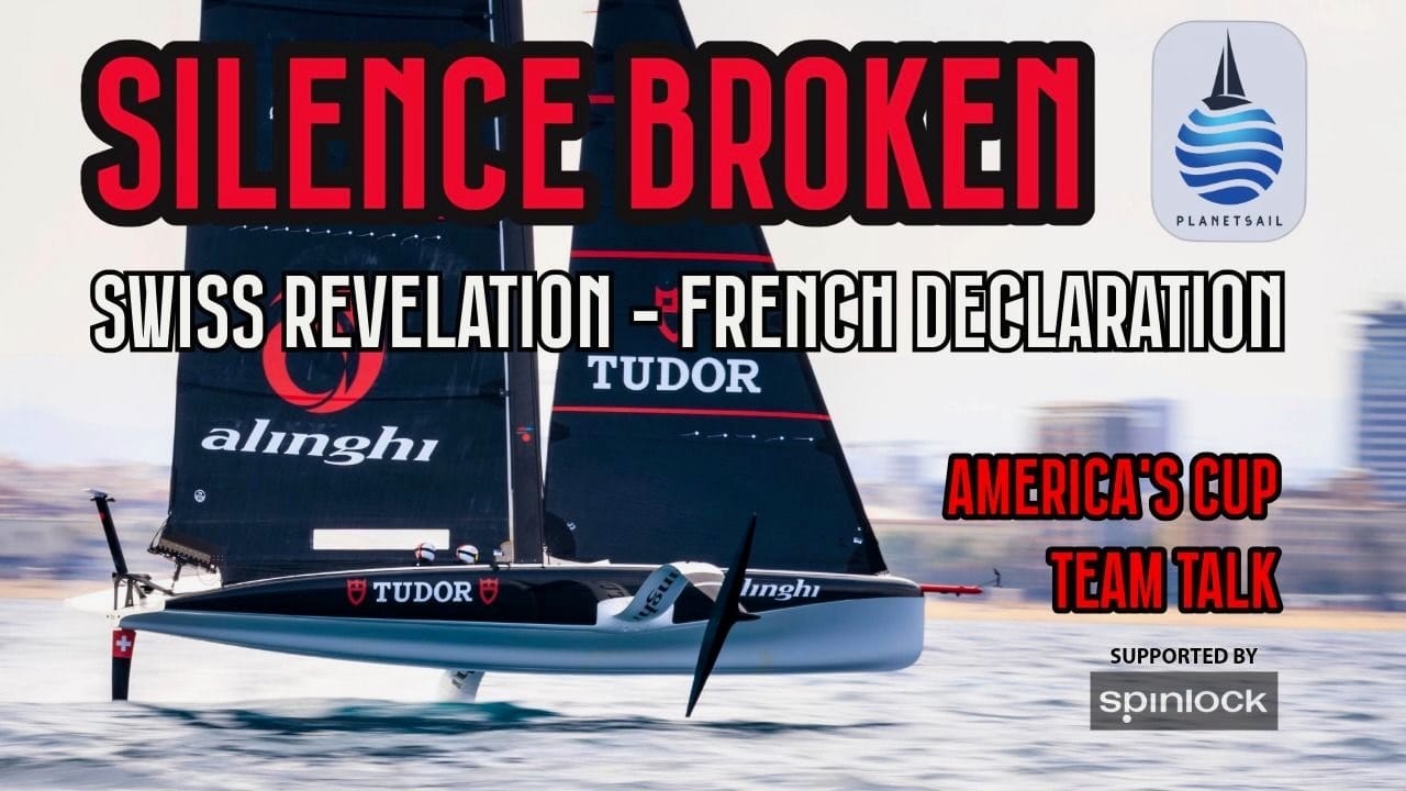 Swiss revelation and French declaration as 38th America's Cup gathers pace