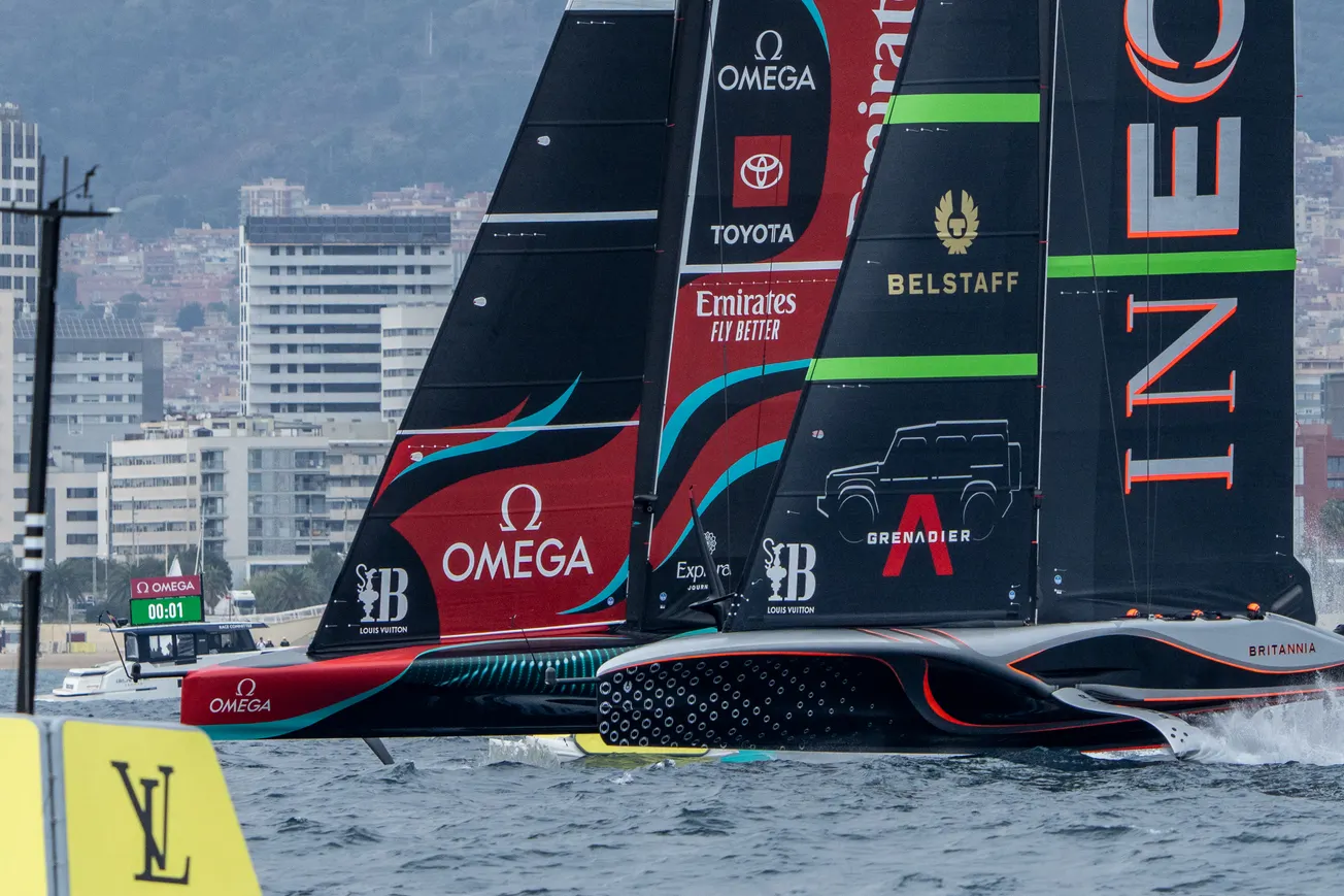 Emirates Team New Zealand win opening two races of Louis Vuitton 37th America's Cup Match