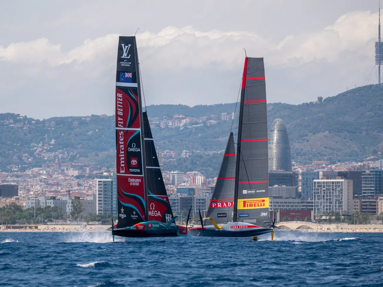 AC37 final preliminary regatta and Louis Vuitton Cup race pairings revealed