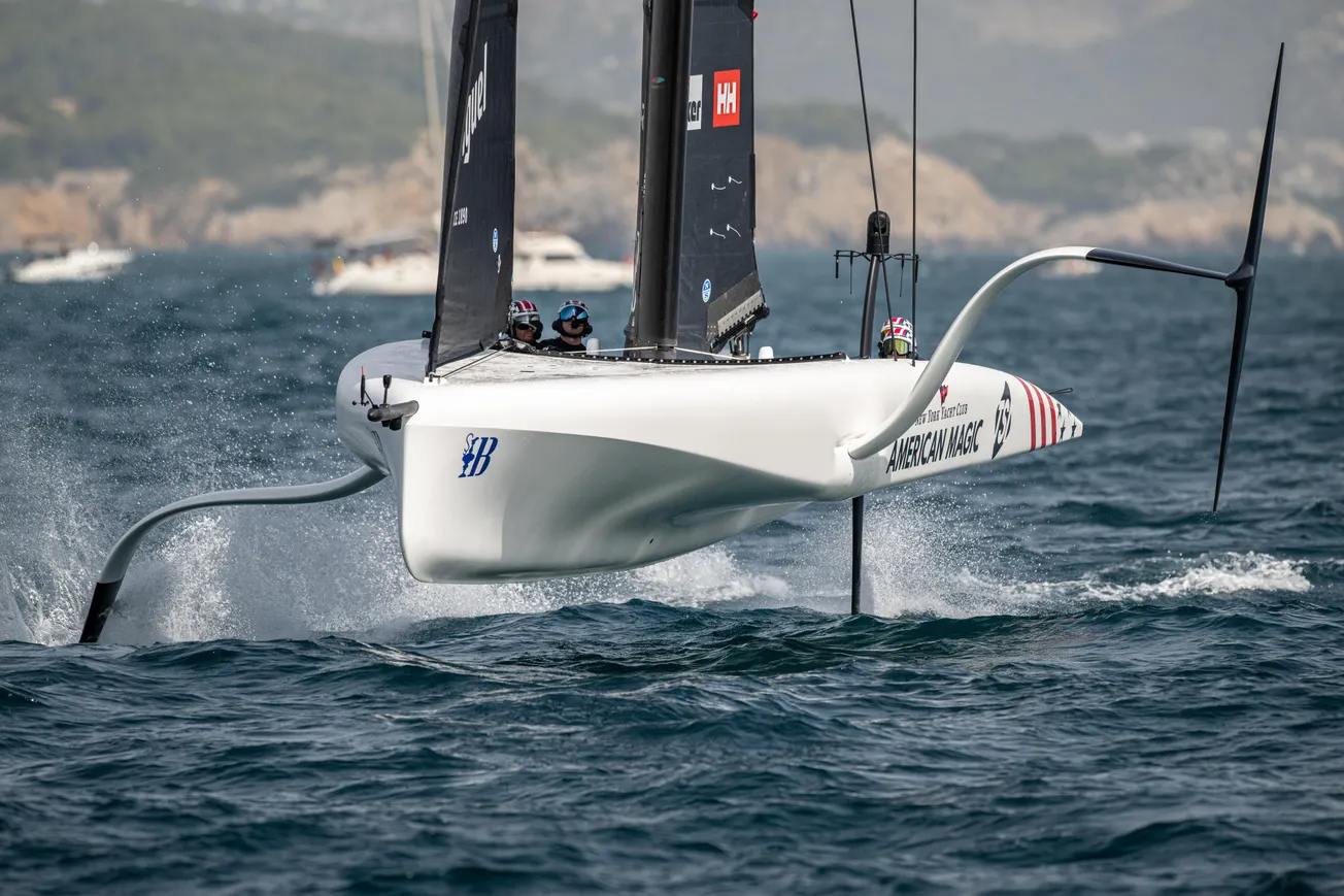 NYYC American Magic wins in Vilanova i La Geltrú