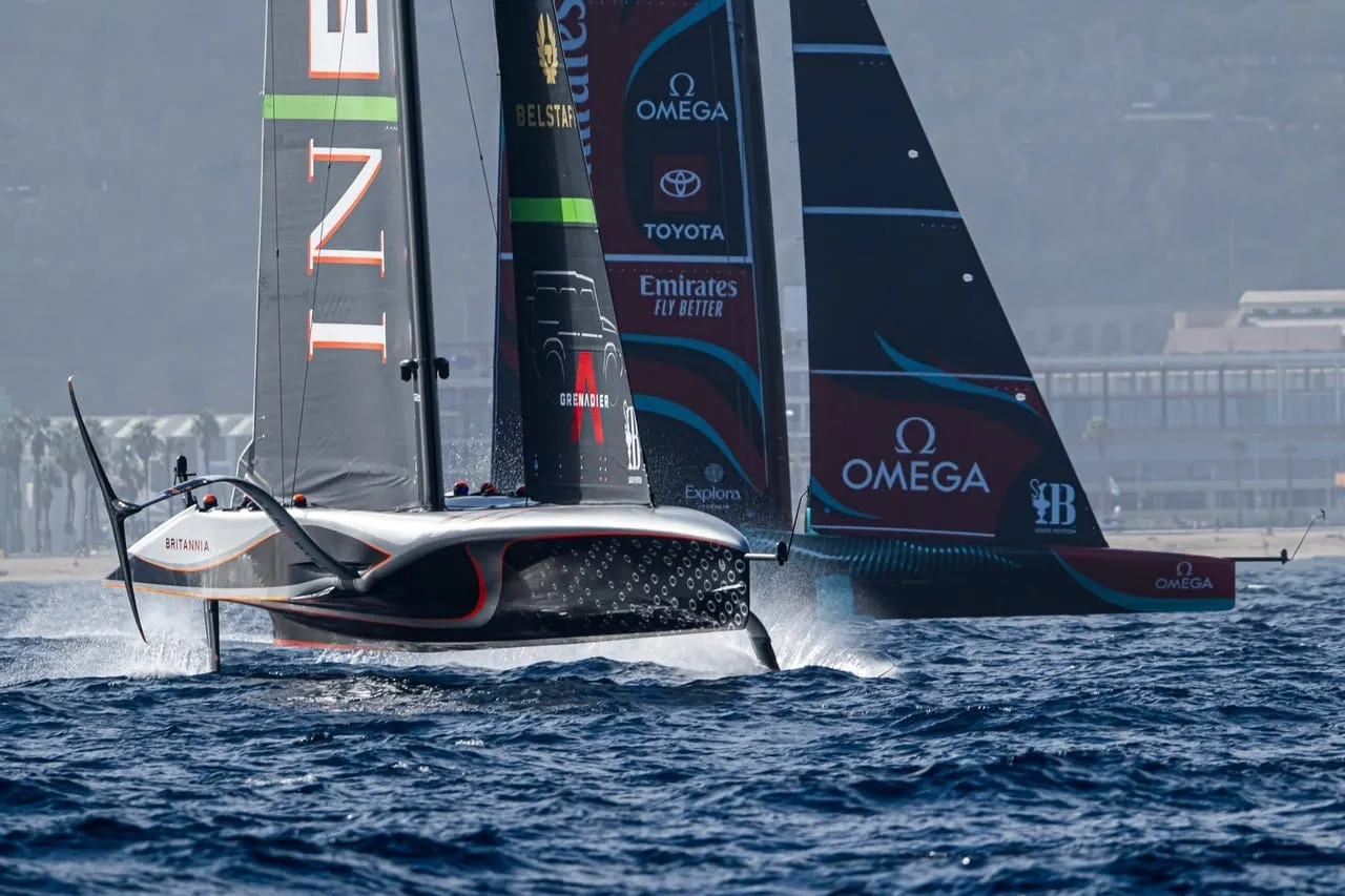INEOS Britannia fight back with two wins on fourth day of Louis Vuitton 37th America's Cup