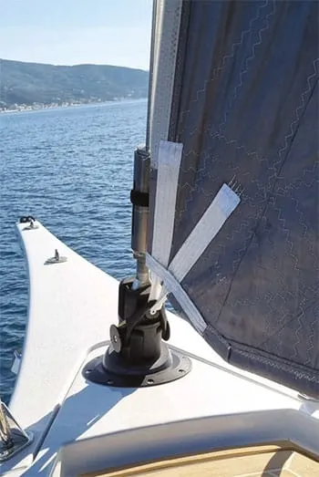 No furling line required…