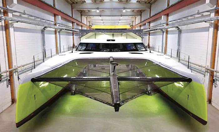 Extreme H2O: Designing the PB72, a semi-foiling offshore machine