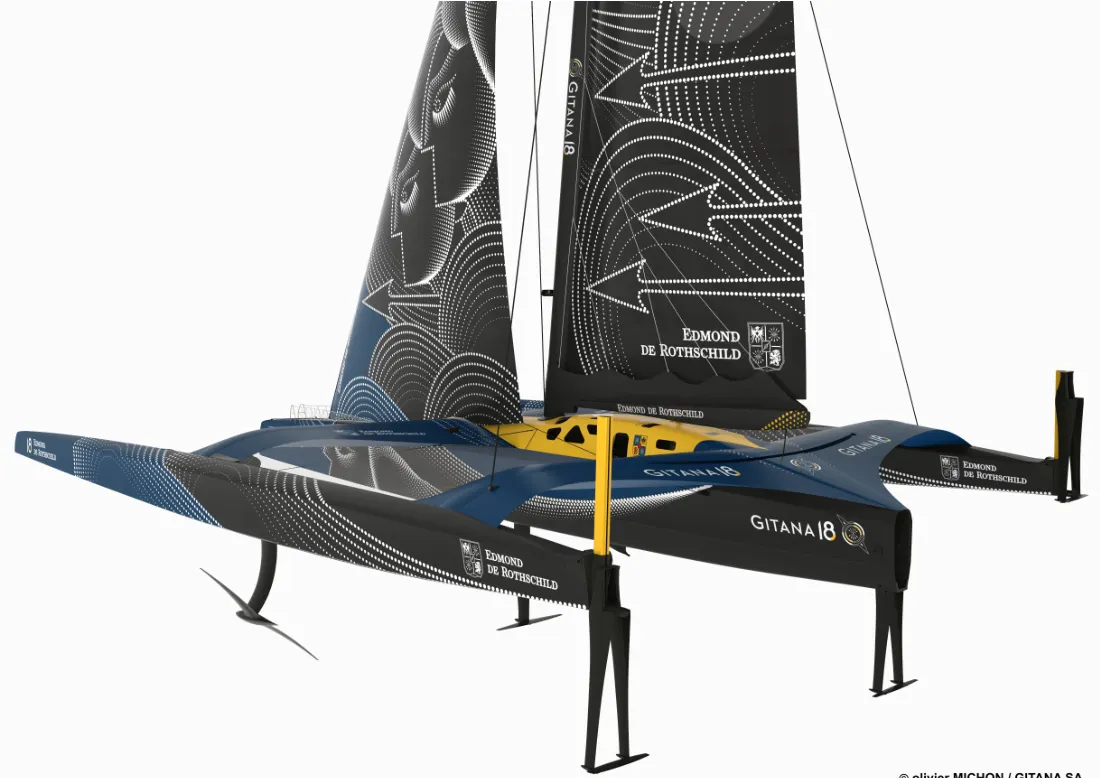 First look: Gitana 18, the new Maxi Edmond de Rothschild