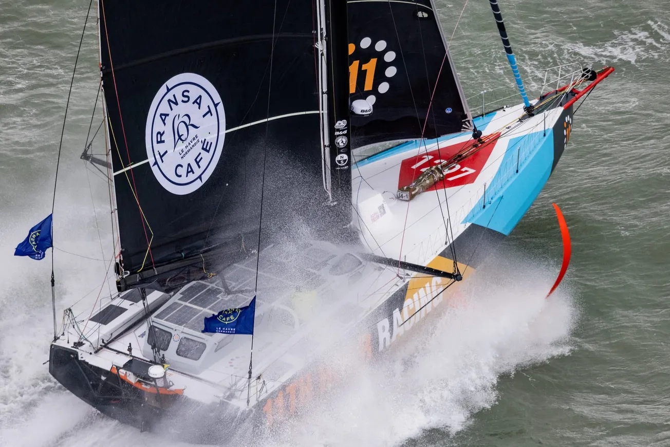 Inside 11th Hour Racing's Transat Café L’OR podium performance