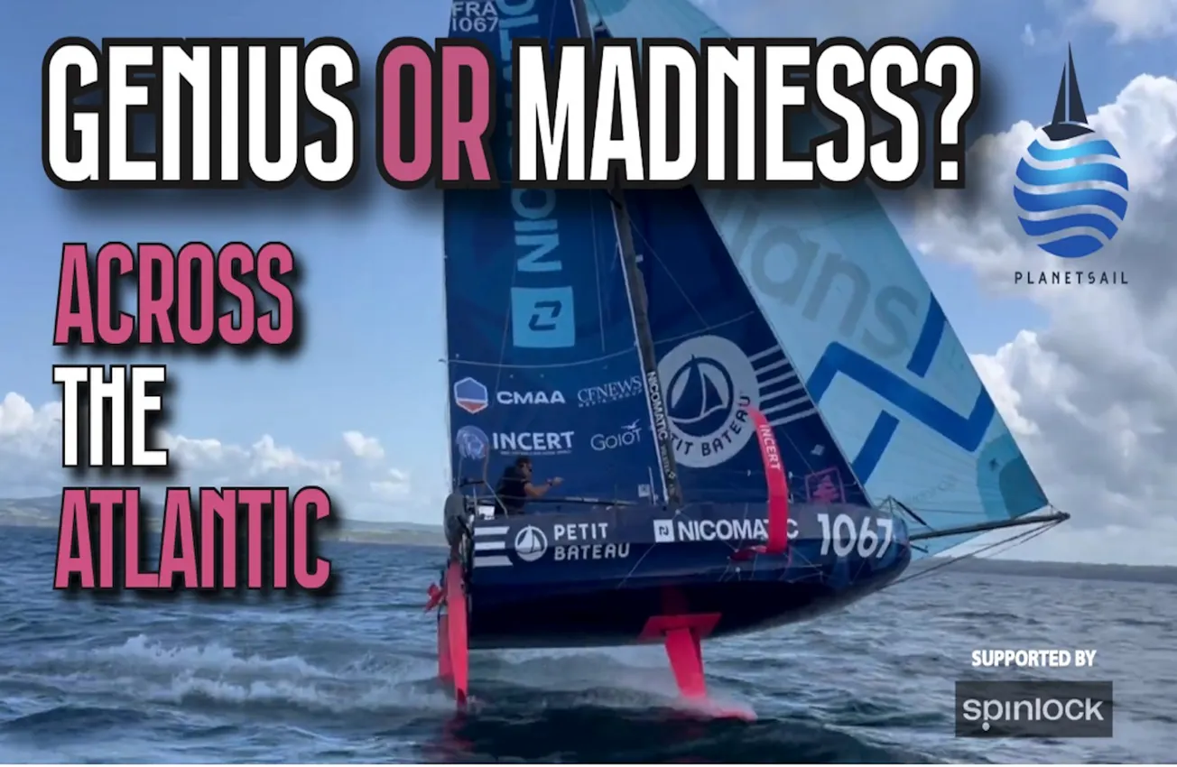 Flying a 21-foot boat across the Atlantic