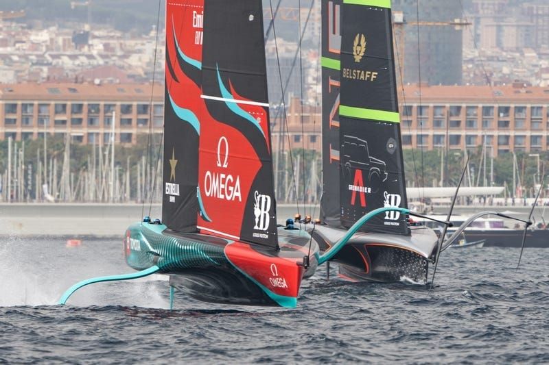 Tight racing as Emirates Team New Zealand take fourth straight win in Louis Vuitton 37th America's Cup CUP Match