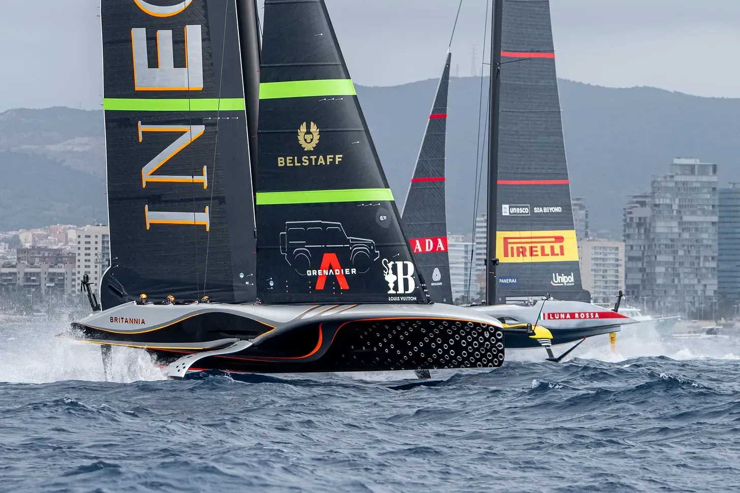 Two race wins sees INEOS Britannia take 6-4 lead in Louis Vuitton Cup Final
