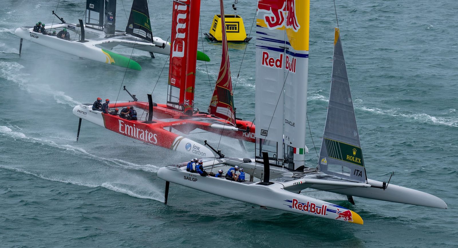 Movie Star Anne Hathaway Takes A Share in Red Bull Italy SailGP Team