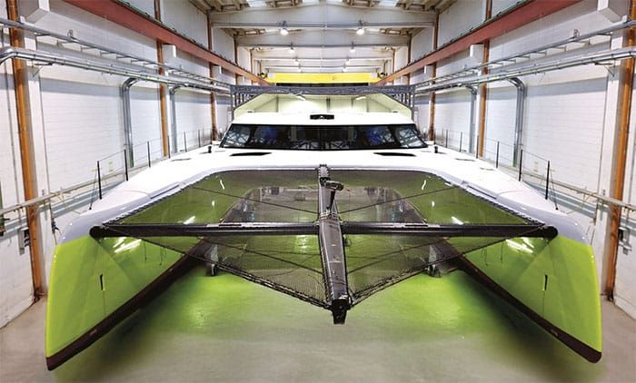Extreme H2O: Designing the PB72, a semi-foiling offshore machine