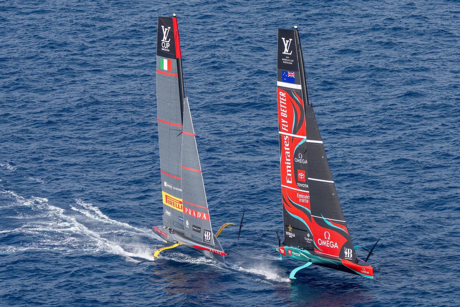 Kiwis and Italians on track to be first to launch AC75s