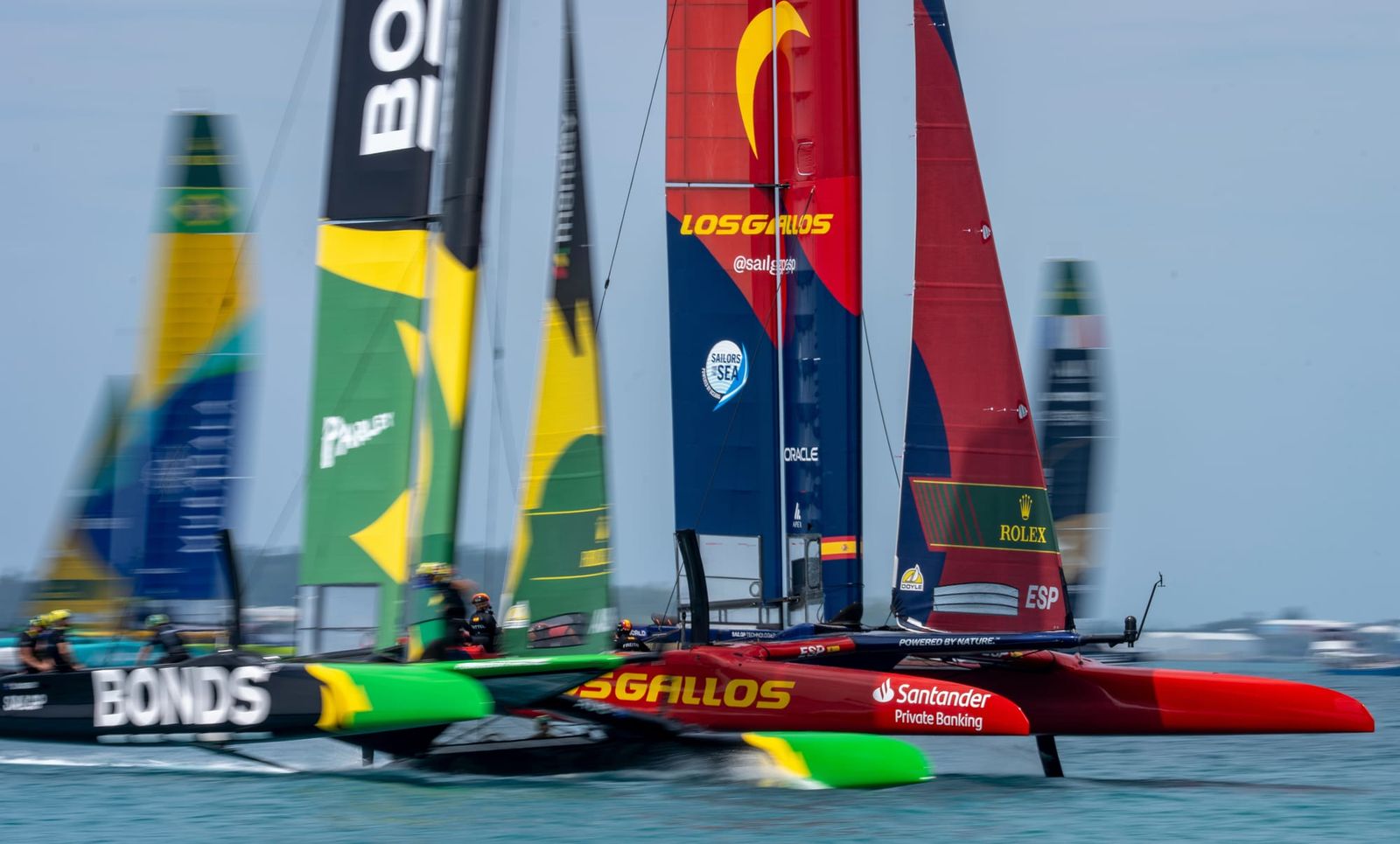 Australia and Spain standout as the 2016 SailGP title race hots up