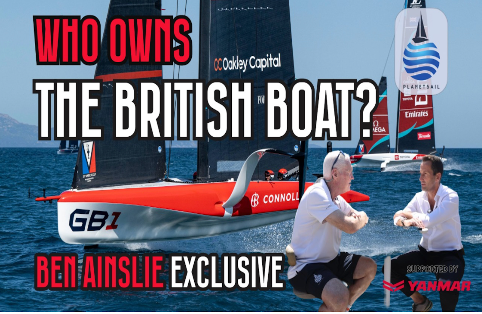 Who owns the British America's Cup boat?