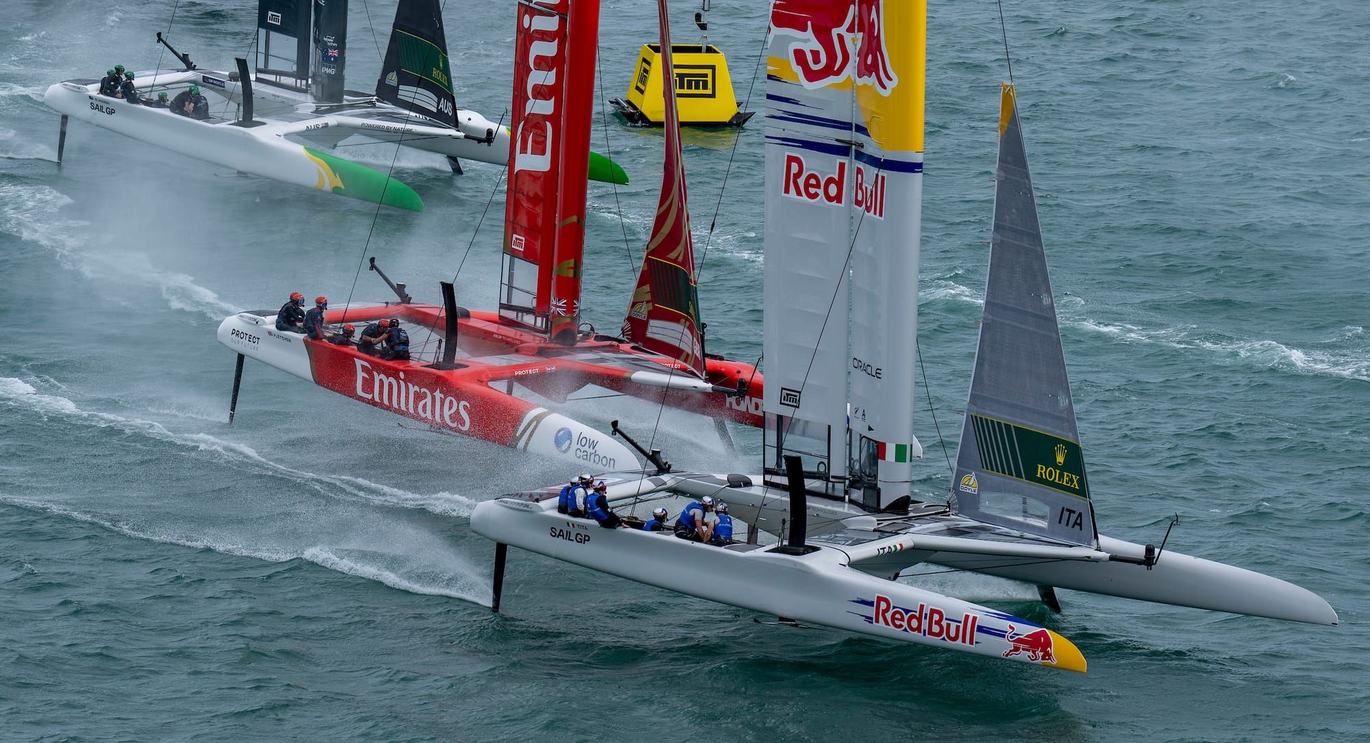 Movie Star Anne Hathaway Takes A Share in Red Bull Italy SailGP Team