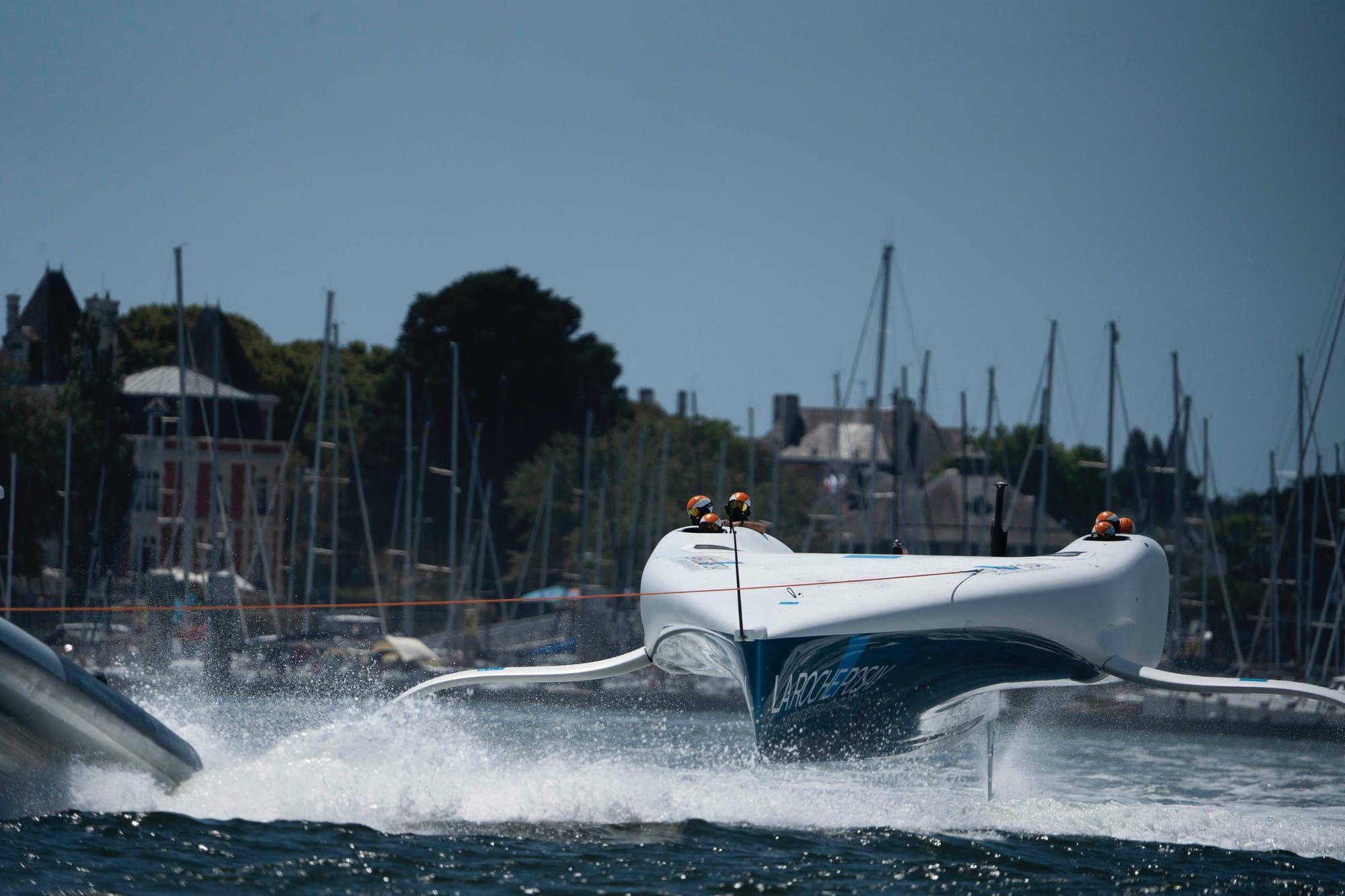 La Roche-Posay Racing Team third to relaunch their AC75