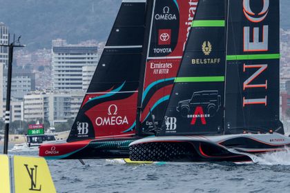 Emirates Team New Zealand win opening two races of Louis Vuitton 37th America's Cup Match