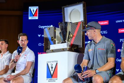 Eyes on the prize for the British and Italian Challengers ahead of the Louis Vuitton Cup Final