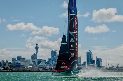 Emirates Team New Zealand back in action on home waters