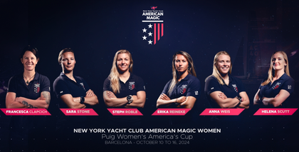 NYYC American Magic announces sailing team for Puig Women’s America’s Cup