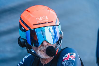 Sir Jim Ratcliffe provides the pedal power on-board British AC75