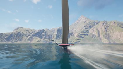 AC40 boat one reaches final stages of construction in China ahead of Auckland sea trials