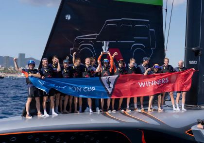 INEOS Britannia defeat Luna Rossa Prada Pirelli 7-4 to win the Louis Vuitton Cup