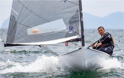 Lebrun Holds Nerve to Win 2025 Finn European Championship