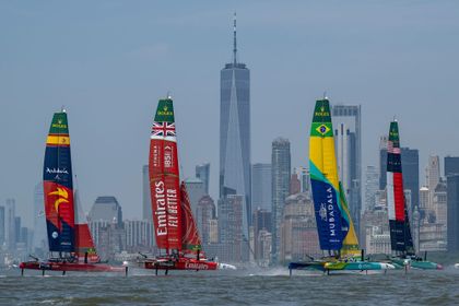 12-Strong SailGP Fleet Returns To Action In New York