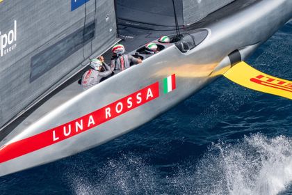 Luna Rossa becomes true home team for 38th America's Cup in Naples