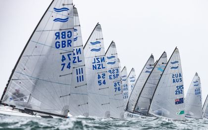 Wet and windy opening day at 2026 Finn Gold Cup