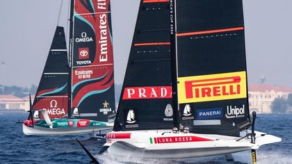 All eyes on Cagliari for the first racing action of the 38th America's Cup