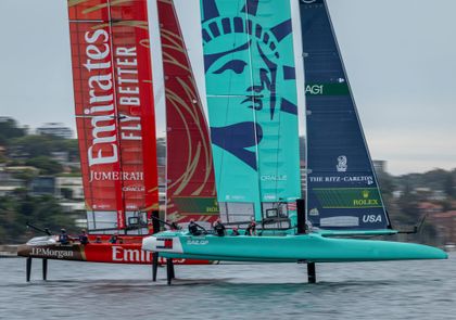Americans take Sydney SailGP victory after runaway win in light airs final