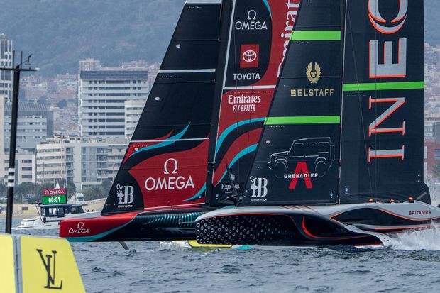 Emirates Team New Zealand win opening two races of Louis Vuitton 37th America's Cup Match