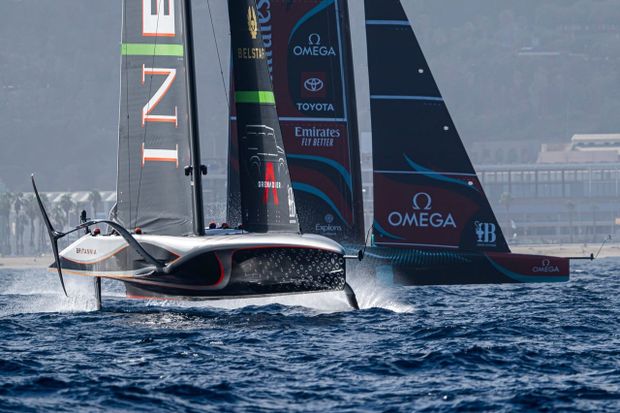 INEOS Britannia fight back with two wins on fourth day of Louis Vuitton 37th America's Cup