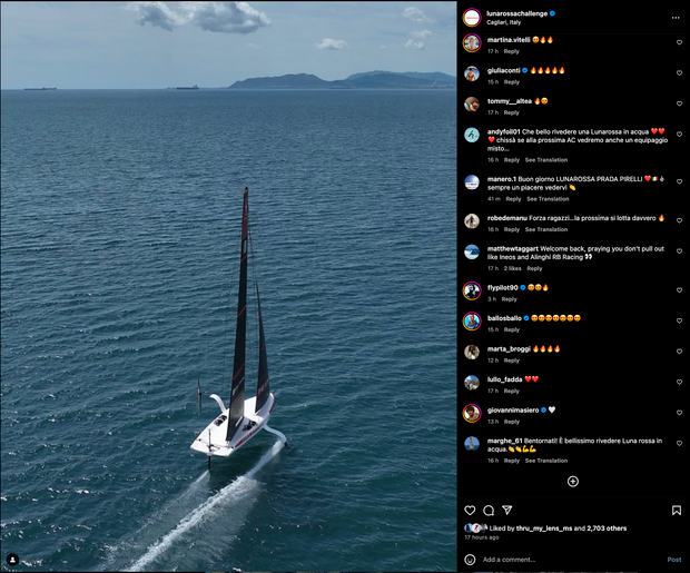 First Green Shoots For The 38th America's Cup?