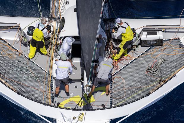 Preparing a MOD70 to race the Atlantic